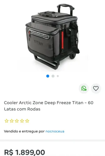 Cooler importado para 60 Latas