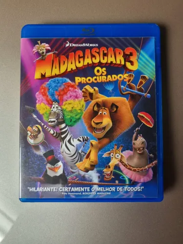 Madagascar 3 - Os Procurados Blu-ray dublado 
