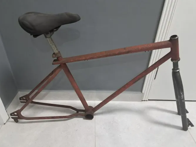 Quadro e garfo 26 Caloi Cruiser Light Modelo Freestyle Cx 50