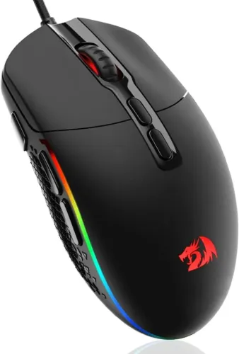Mouse Gamer Invader Redragon - Alta Performance e Precisão