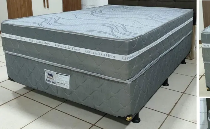 Cama box Brasília flex D33 só espuma 