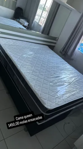 CAMA QUEEN MOLAS ENSACADAS 1450 ""