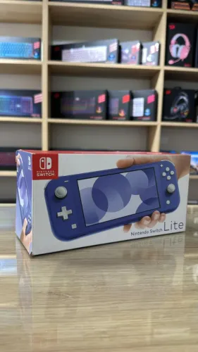 Nintendo Switch Lite Azul 32gb Desbloqueado - Até 12x sem juros, Loja Física