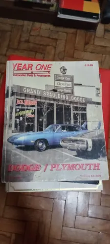 Livro catalogo de peças YEAR ONE Dodge / Plymouth 1998