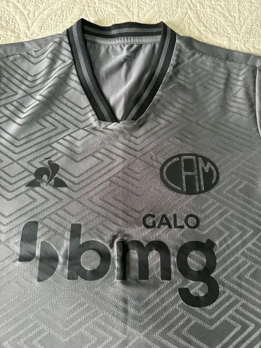 Camisa Cinza Original Atlético 2020 Versão BMG Tamanho M -Le Coq
