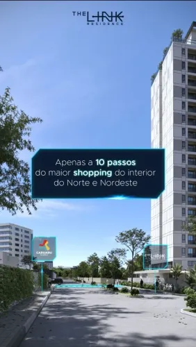 The Link Caruaru shopping, 2 e 3 qts c/suíte lazer e facilidades de pagamento