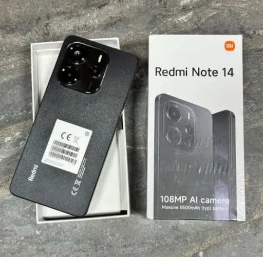 Redmi Note 14 - 108MP AI Camera - 5500mAh