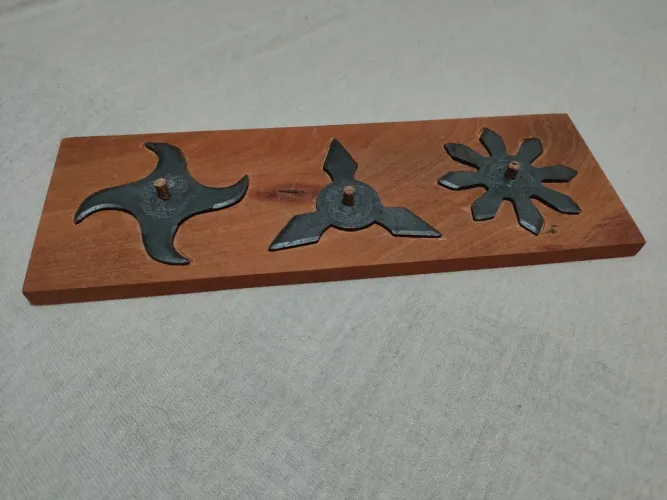 Conjunto 3 Shurikens