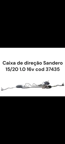 Caixa de direção Sandero 15/20 1.0 16v cod 37435