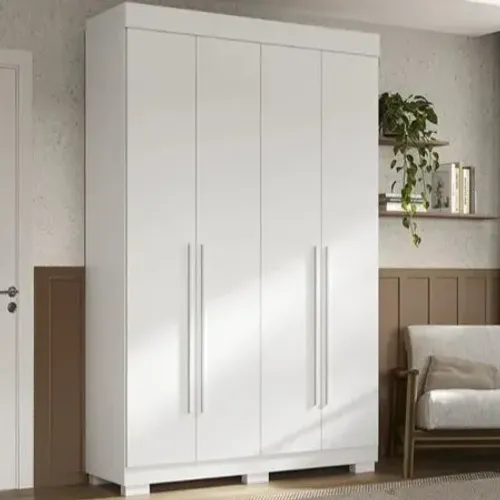 Roupeiro Ágata 4P da ACP - Entrega e montagem grátis para Fortaleza