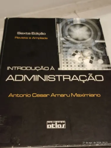 Introdução a administração maximiano 6 edição 