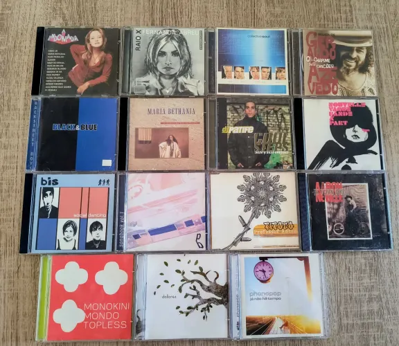 Lote Cds Originais Rock Pop Indie 