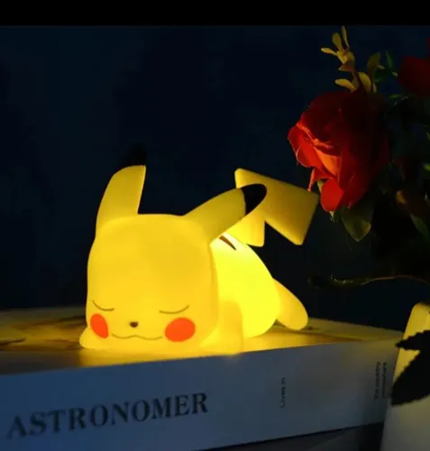Pokémon Pikachu mimi luminária infantil mesa decoração