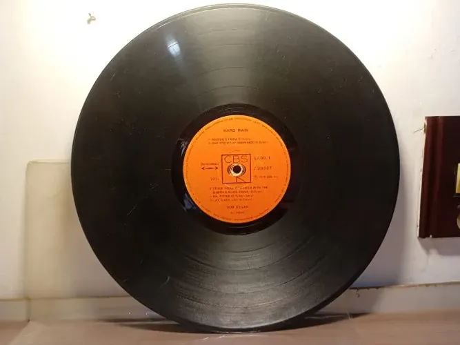 Disco de vinil lp Bob Dylan "Hard Rain"