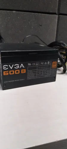 Fonte Atx EVGA 600 WATTS 80 PLUS BRONZE