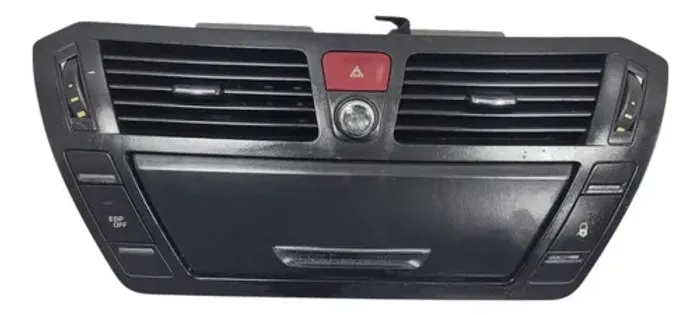Moldura Painel Radio E Difusor Citroen C4 Picasso 2013 Preto