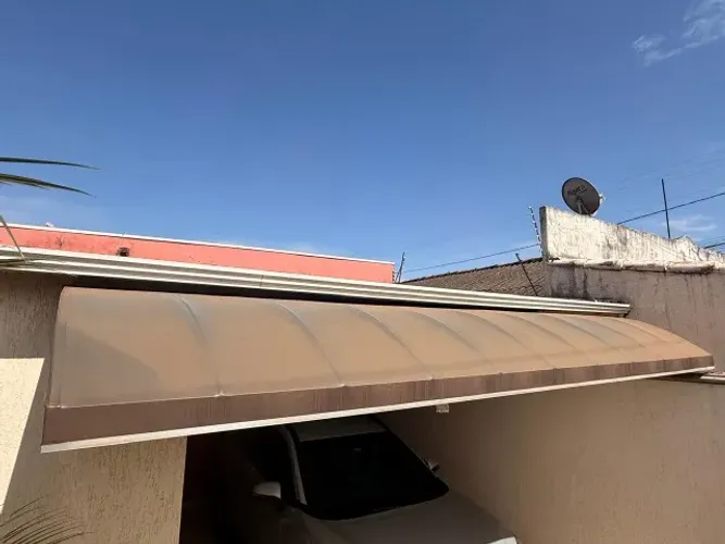 Toldo Cobertura Lona Chocolate