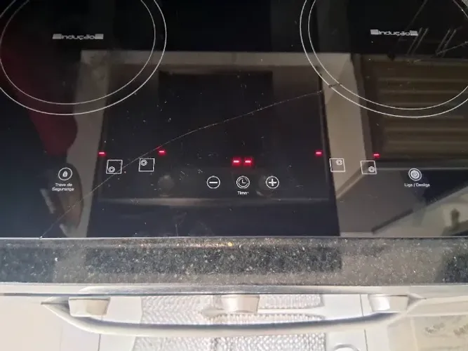 Vendo Cooktop de Indução Fischer 4 Bocas(Mesa Vitrocerâmica), Mod
