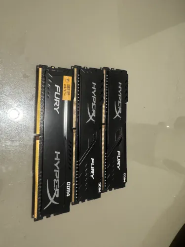 MEMÓRIA RAM KINGSTON FURY 24GB DDR4 3000mhz Novíssimas
