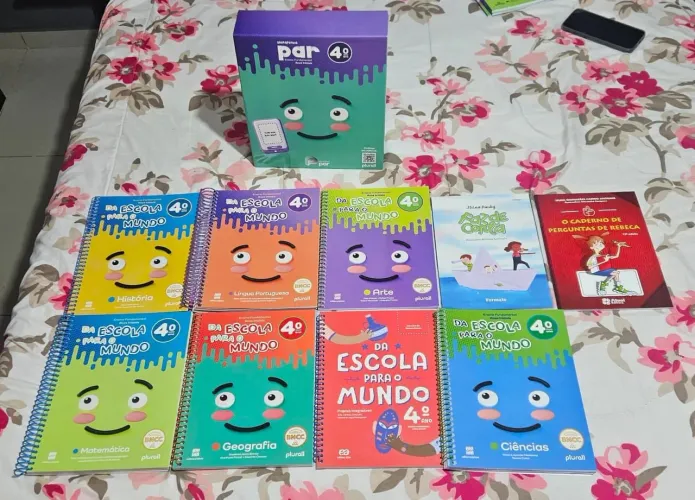 Livros Plataforma Par - Ensino Fundamental 4° ano