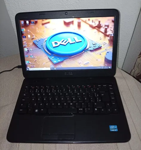 Notebook Dell core i5 8gb 2ger. HD 500 tela 14 s/bateria c/USB HDMI e fonte win10 office