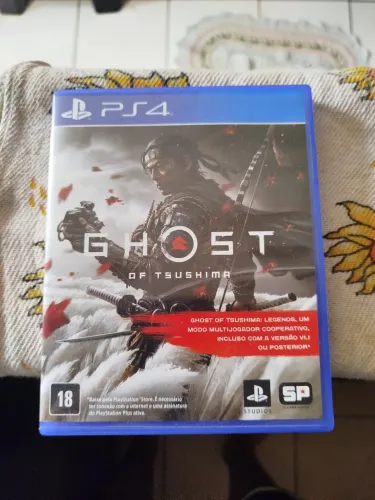 Ghost of tsushima ps4 midia fisica