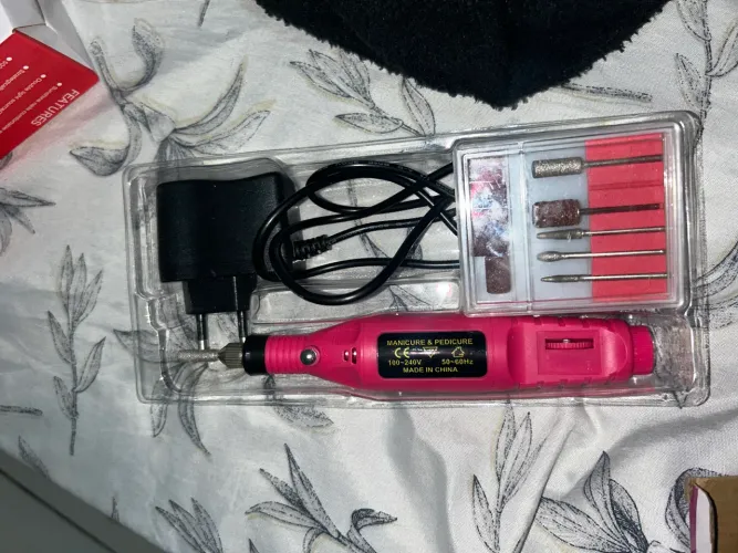 KIT LIXA ELÉTRICA PARA MANICURE & PEDICURE