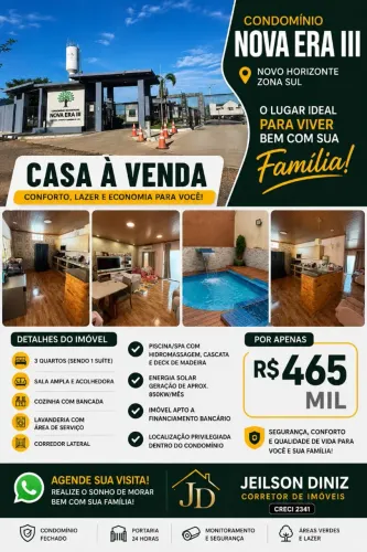 OPORTUNIDADE!! CASA EM CONDOMÍNIO NA ZONA SUL