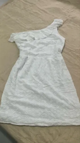 Vestido de cambraia branco