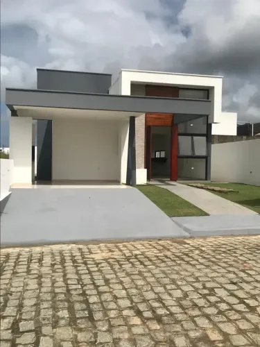 Casa Nova em condomínio Porto monte para venda com 105m2 com 3/4- lote com 200m2 com 02 va