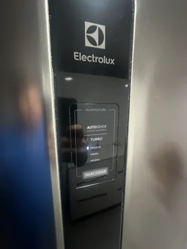 Geladeira Eletrolux - leia a legenda