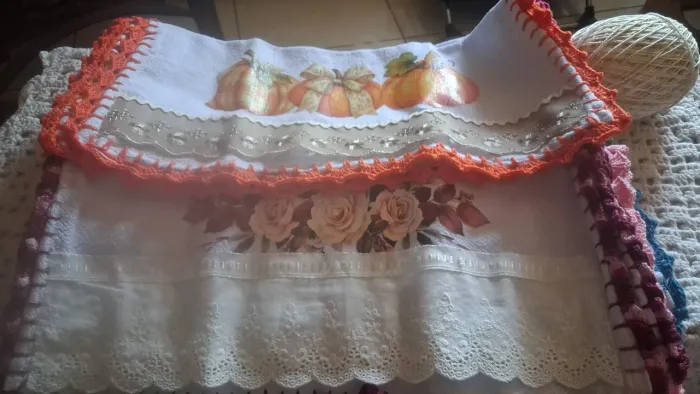 Panos de prato feito com amor