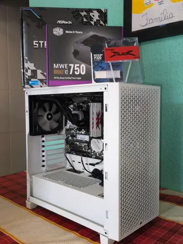 Pc gamer ryzen 7 5700x b450 Steel legend 16gb de ram ssd 1tb 