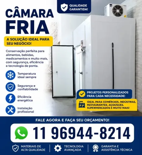 Câmara Fria para Resfriados