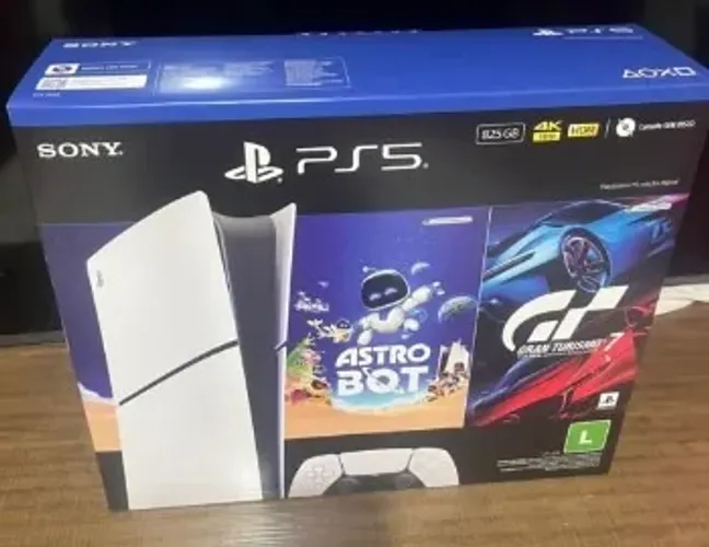PlayStation 5 (PS5) Edição Digital - Versão Astro Bot (Impecável)