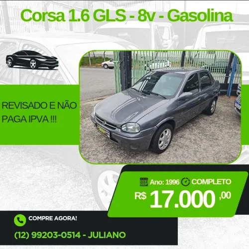 Chevrolet Corsa Sedan GLS 1.6 MPFI 4P 1996