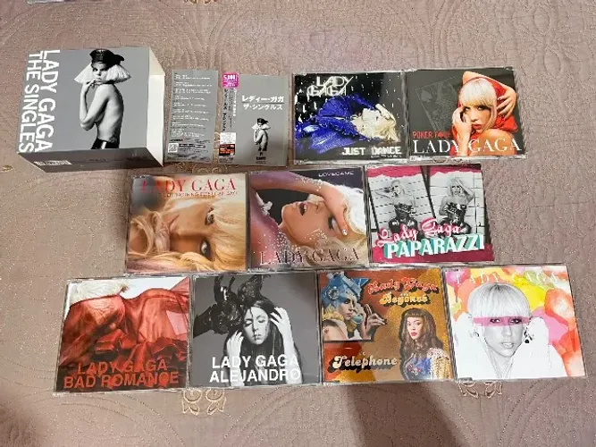 Box The Singles Lady Gaga Original Japonês com OBI