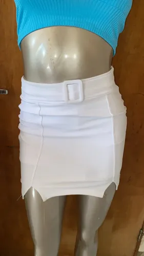 Short saia sal e pimenta