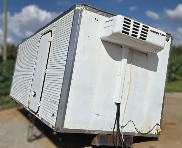 BAU REFRIGERADO E CONGELADO, CAMARA FRIA 6,55 METROS 