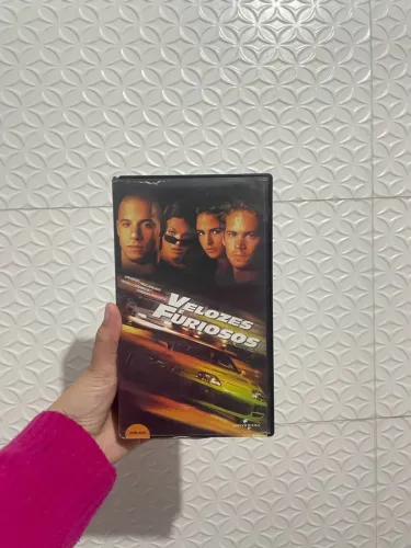 FITA VHS VELOZES E FURIOSOS- RARIDADE PARA COLECIONADORES