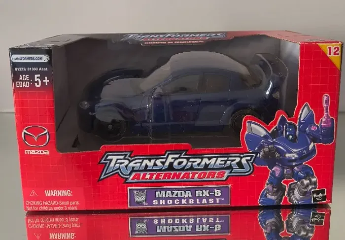 Figure Transformers Alternators Decepticon Shockblast Mazda RX-8 (Shockwave), LACRADO