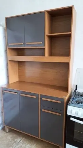 Armario Ametista 5 portas + 1 gaveta na pronta entrega