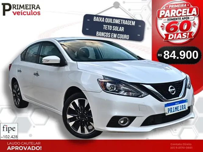 Nissan Sentra SL 2.0 Flexstart 16V Aut. 2019