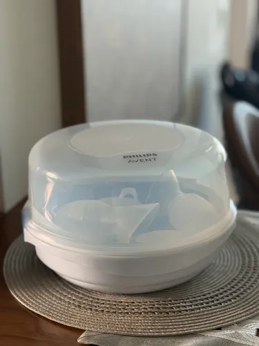 Esterilizador De Microondas para Mamadeiras Bicos e Chupetas