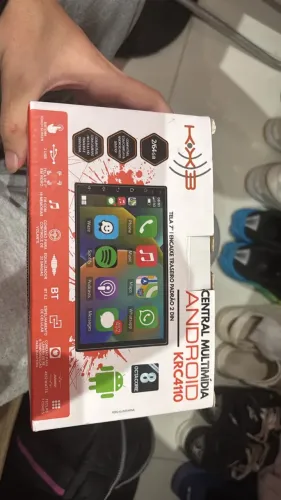 CENTRAL MULTIMÍDIA ANDROID KRC4110 (NOVA NA CAIXA)