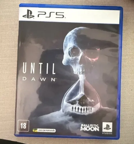 Until Dawn PS5 Mídia Física - Jogo em Ótimo Estado