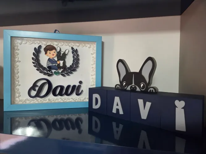 Decoração Quarto Bebê Menino vom Buldogue