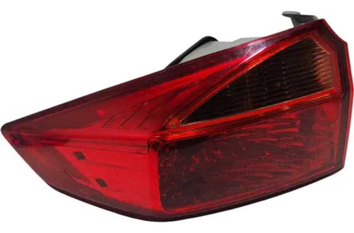 Lanterna Esquerda Honda City 1.5 2015 2016 2017/2020 Detalhe Esquerdo/motorista Vermelho