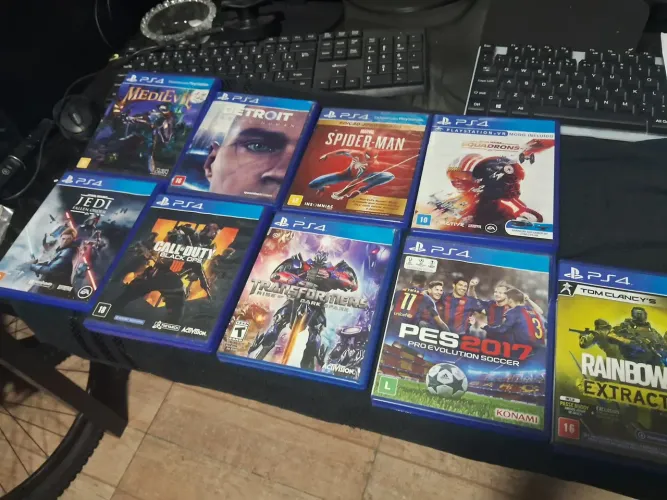 9 JOGOS DE PS4