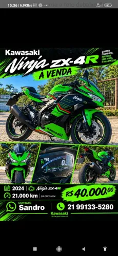 Kawasaki ninja zx4r 